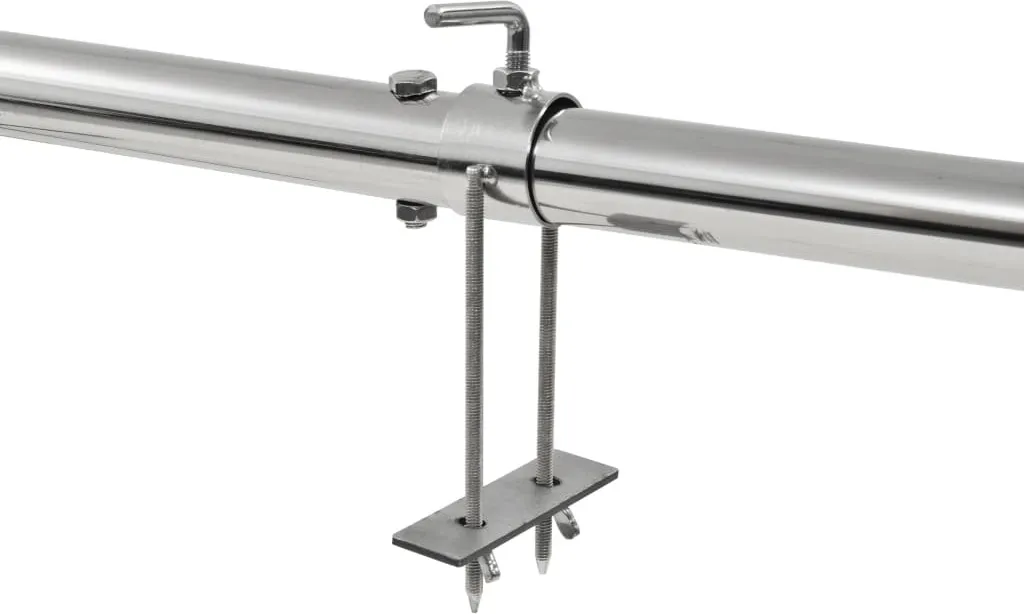 VidaXL Automatischer Grillspieß Mit Motor Edelstahl 150x46,5x82,5 Cm 7 VidaXL Automatischer Grillspieß Mit Motor Edelstahl 150x46,5x82,5 Cm – Bild 5