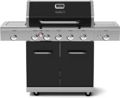 Nexgrill Gasgrill 5 Brenner Deluxe Mit Heckbrenner, Seitenkochfeld Und Seitenbrenner -Tepro Verkäufe 2024 5d949116554e194c0b5f3113cfca9303