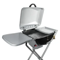 2in1 50mbar - GASGRILL Tischgrill - Standgrill Mit Deckel Und Standfuß | Faltbar | 2 Räder | Grill BBQ - Standgasgrill - CampingGrill Klappgrill - BalkonGrill - PartyGrill - Kleiner Grill Für Den Flexiblen Einsatz Auf Festivals, Auf Terrasse/Bal -Tepro Verkäufe 2024 5e0f3b29a4985c1dbeb78d29151404f9