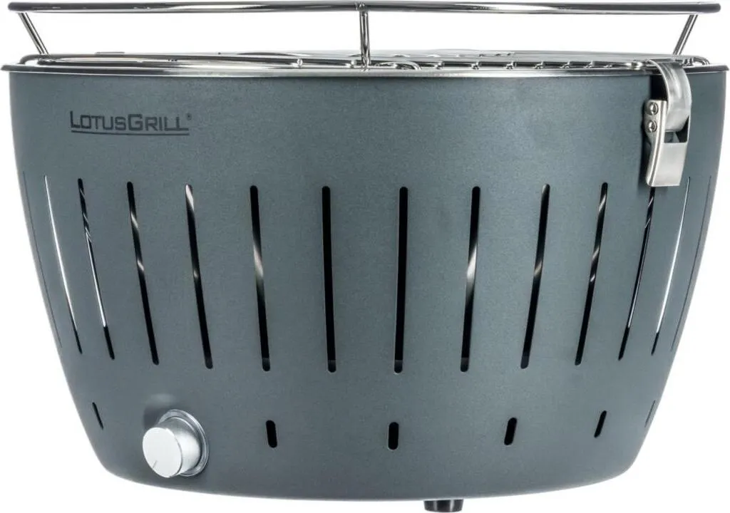 LotusGrill G-34 U Holzkohlegrill Anthrazit 12 LotusGrill G-34 U Holzkohlegrill Anthrazit – Bild 10