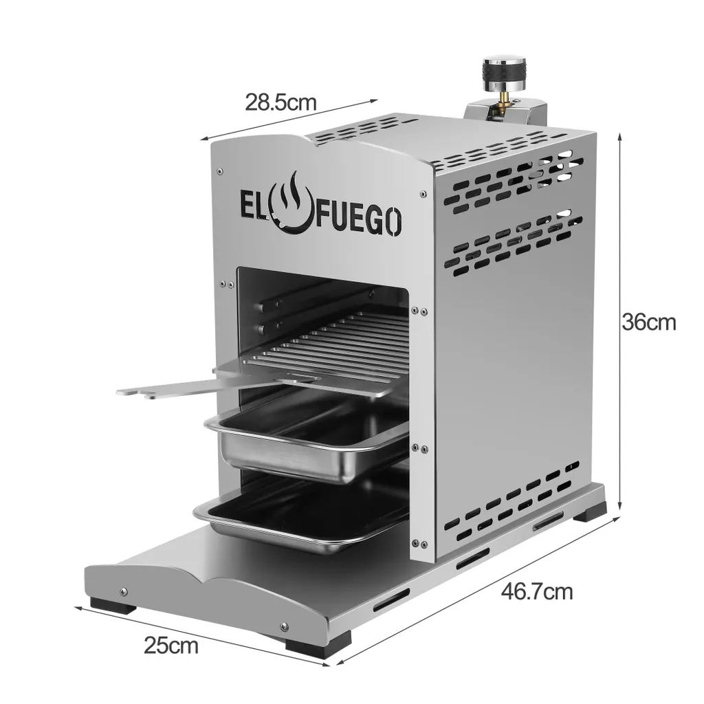 El Fuego® Gasgrill Steakgrill „Fiorentina“ AY0422 11 El Fuego® Gasgrill Steakgrill „Fiorentina“ AY0422 – Bild 9