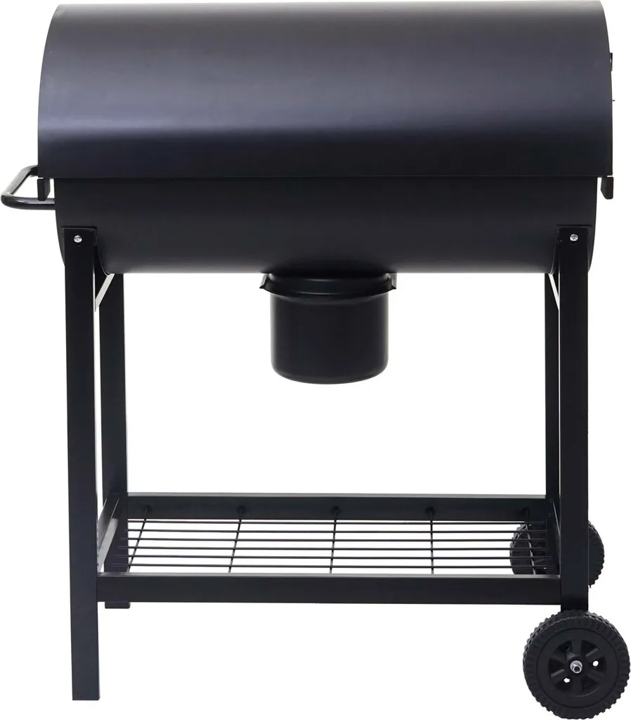 Grillwagen MCW-F70, Holzkohlegrill Standgrill Gartengrill Mit Deckel Ablage, Stahl 103x93x70cm Schwarz 5 Grillwagen MCW-F70, Holzkohlegrill Standgrill Gartengrill Mit Deckel Ablage, Stahl 103x93x70cm Schwarz – Bild 3