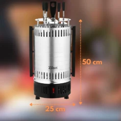 Zilan Kebap Maker | Schaschlikspieß Maker | Schaschlik Grill | Kebap Grill | 5 Spieße | Fettauffangschale -Tepro Verkäufe 2024 6185197d851c4fe277b4ebc152ccb6ce