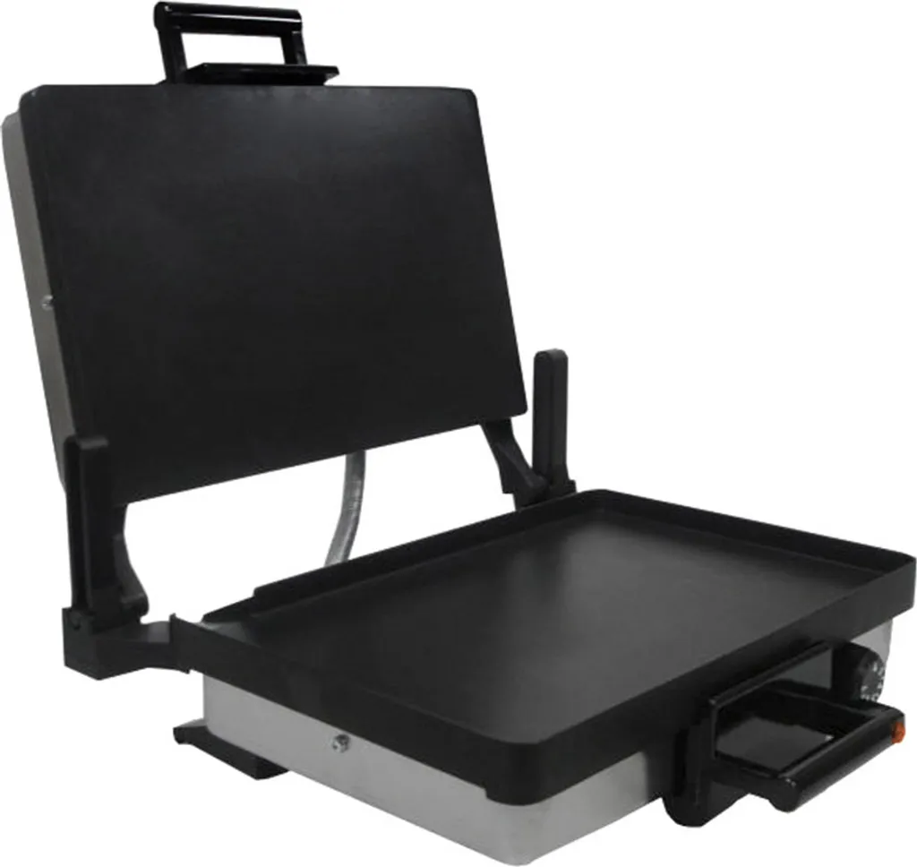 Silex 610 15004 Multigrill Jumbo Kontaktgrill, Edelstahlgehäuse, 2000 Watt, Thermostat 4 Silex 610 15004 Multigrill Jumbo Kontaktgrill, Edelstahlgehäuse, 2000 Watt, Thermostat – Bild 2