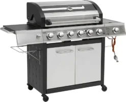 Edelstahl-Gasgrill "Long Beach" 6 +1 Brenner
