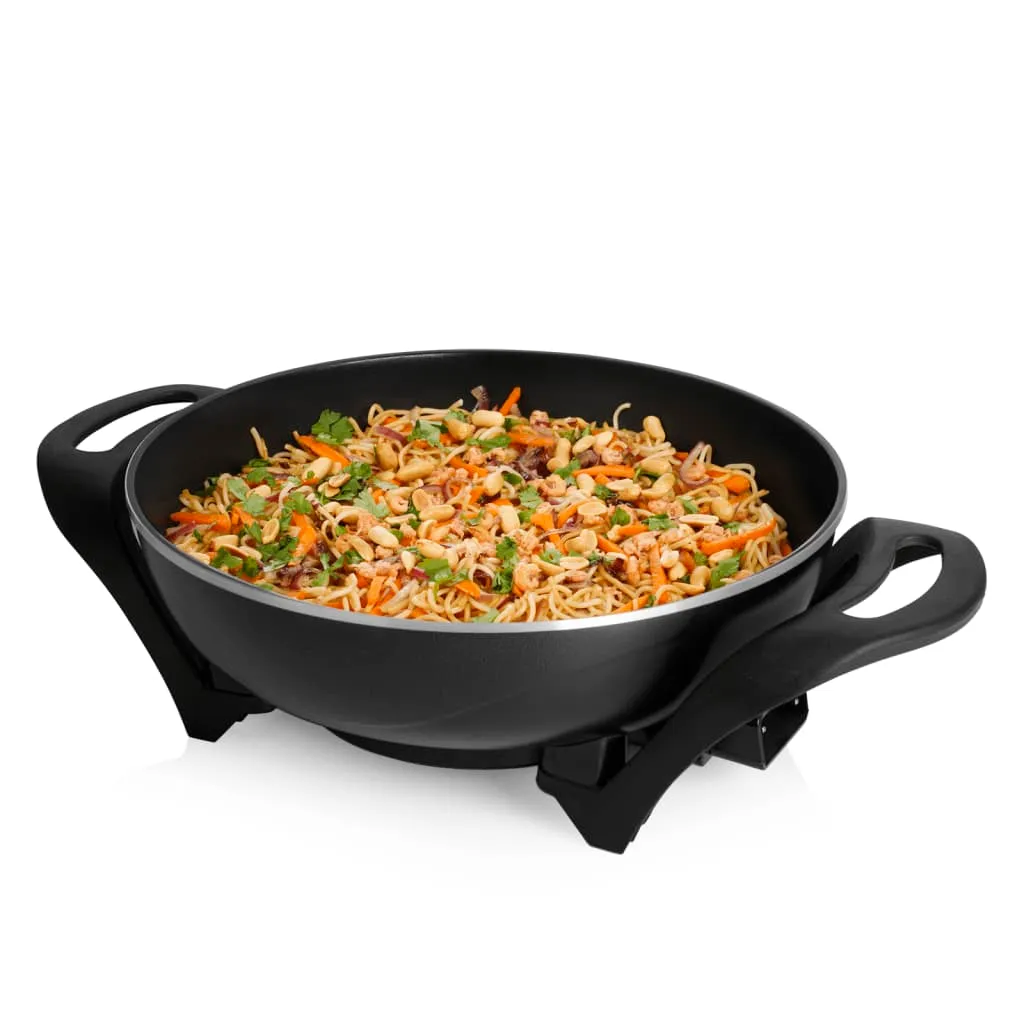 Tristar Elektro-Wok PZ-9130 1500 W 4,5 L Schwarz 4 Tristar Elektro-Wok PZ-9130 1500 W 4,5 L Schwarz – Bild 2