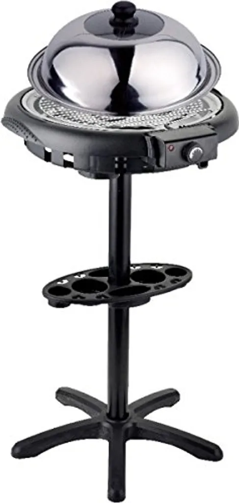 Syntrox STG-1600W 2in1 Elektrogrill Barbecue BBQ Standgrill Grill 4 Syntrox STG-1600W 2in1 Elektrogrill Barbecue BBQ Standgrill Grill – Bild 2