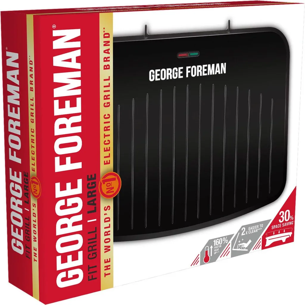 GEORGE FOREMAN Fitnessgrill L Schwarz 14 GEORGE FOREMAN Fitnessgrill L Schwarz – Bild 12