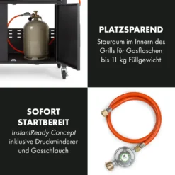 Klarstein Gasgrill Mit Kochplatte, Seitenbrenner Gasgrill Mit 3 Brenner, 8,1kW Edelstahl-Gasgrill, BBQ Gasgrill Für Balkon & Garten, Grill Für Gas & Kohle, Gasgrills Mit Thermometer 16 Klarstein Gasgrill Mit Kochplatte, Seitenbrenner Gasgrill Mit 3 Brenner, 8,1kW Edelstahl-Gasgrill, BBQ Gasgrill Für Balkon & Garten, Grill Für Gas & Kohle, Gasgrills Mit Thermometer -Tepro Verkäufe 2024 696a6dda8e3809b50372328f718e70ee