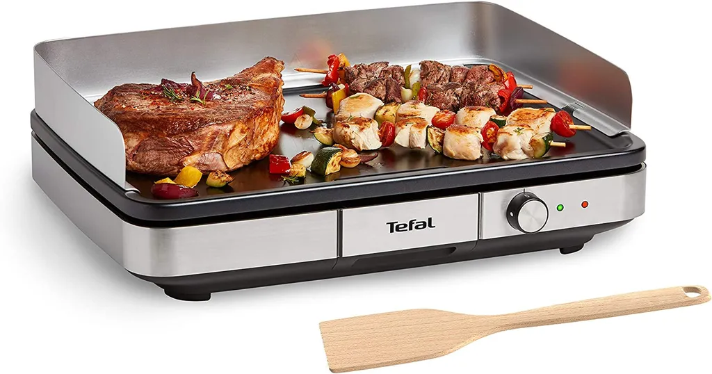 Tefal Maxi Plancha CB690D - Tischgrill - Schwarz/silber 3 Tefal Maxi Plancha CB690D - Tischgrill - Schwarz/silber