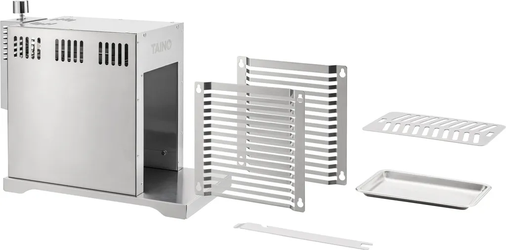 TAINO Oberhitzegrill Gas Steakgrill 800 Grad Hochleistungsgrill Edelstahl Silber 5 TAINO Oberhitzegrill Gas Steakgrill 800 Grad Hochleistungsgrill Edelstahl Silber – Bild 3