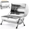 Tischgrill Campinggrill Klappgrill Edelstahl Tragbar Klappbar BBQ Holzkohlegrill -Tepro Verkäufe 2024 6c9774cb8fc8646f675da285de80c244