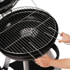 TAINO NEO Holzkohle-Kugelgrill Mit Klappbarem Deckel Kettle-Grill Ø 57 Cm Thermometer Schwarz -Tepro Verkäufe 2024 6f5de497e36304dea69f6a03f2e50901