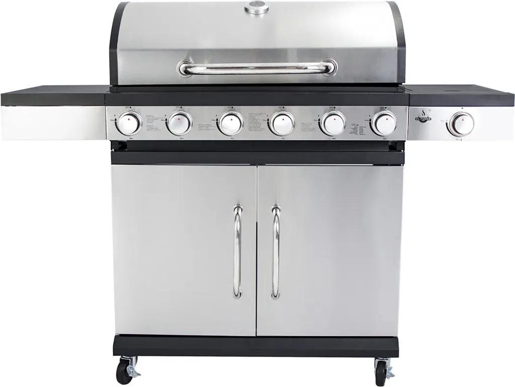 El Fuego® Edelstahl Gasgrill San Antonio 6+1 Brenner Roste Gusseisen AY5861 3 El Fuego® Edelstahl Gasgrill San Antonio 6+1 Brenner Roste Gusseisen AY5861