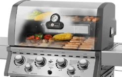 El Fuego Gasgrill / Grillwagen Concord 4 Brenner +1 Seitenbrenner +1 Infrarotbrenner -Tepro Verkäufe 2024 71b5e99fcc78ee27dba2bf23b7bc016f