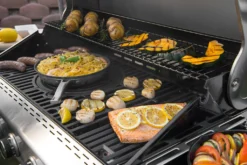 Nexgrill Gasgrill 5 Brenner Deluxe Mit Heckbrenner, Seitenkochfeld Und Seitenbrenner -Tepro Verkäufe 2024 747db6e90222995dc7a1f80e2765a913