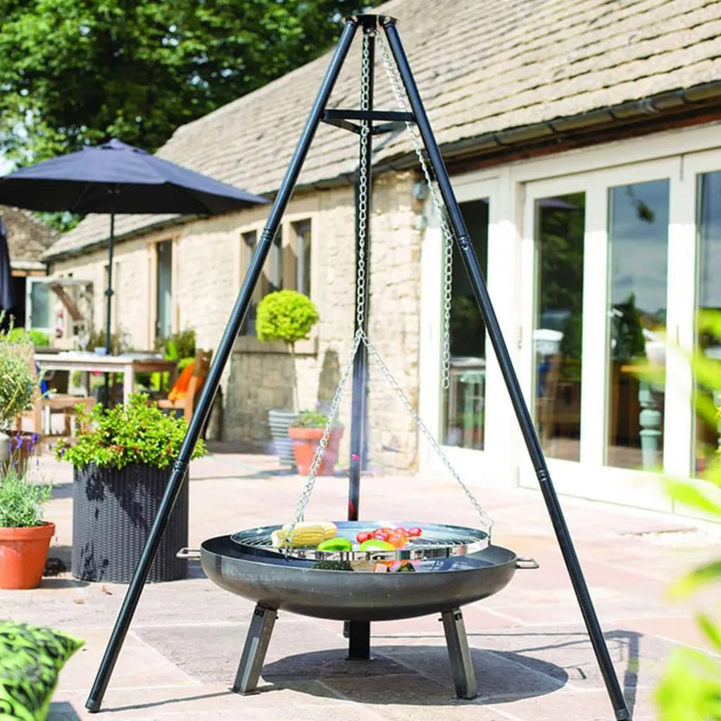RedFire Dreibein Grill Schwarz 172 Cm BBQ TRIPOD 3 RedFire Dreibein Grill Schwarz 172 Cm BBQ TRIPOD