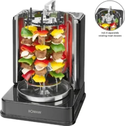 BOMANN Döner Vertikal Multigrill DVG 3006 Schwarz Kebab Grill Drehspieß 1400 W 17 BOMANN Döner Vertikal Multigrill DVG 3006 Schwarz Kebab Grill Drehspieß 1400 W -Tepro Verkäufe 2024 757b2c592cf603dfb326606c19b2848c