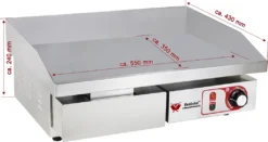 Beeketal Gastro Grill Bratplatte Grillplatte , Modell:BGP-a 7 Beeketal Gastro Grill Bratplatte Grillplatte , Modell:BGP-a -Tepro Verkäufe 2024 76d7499bec39aec082b969e207a8fb64