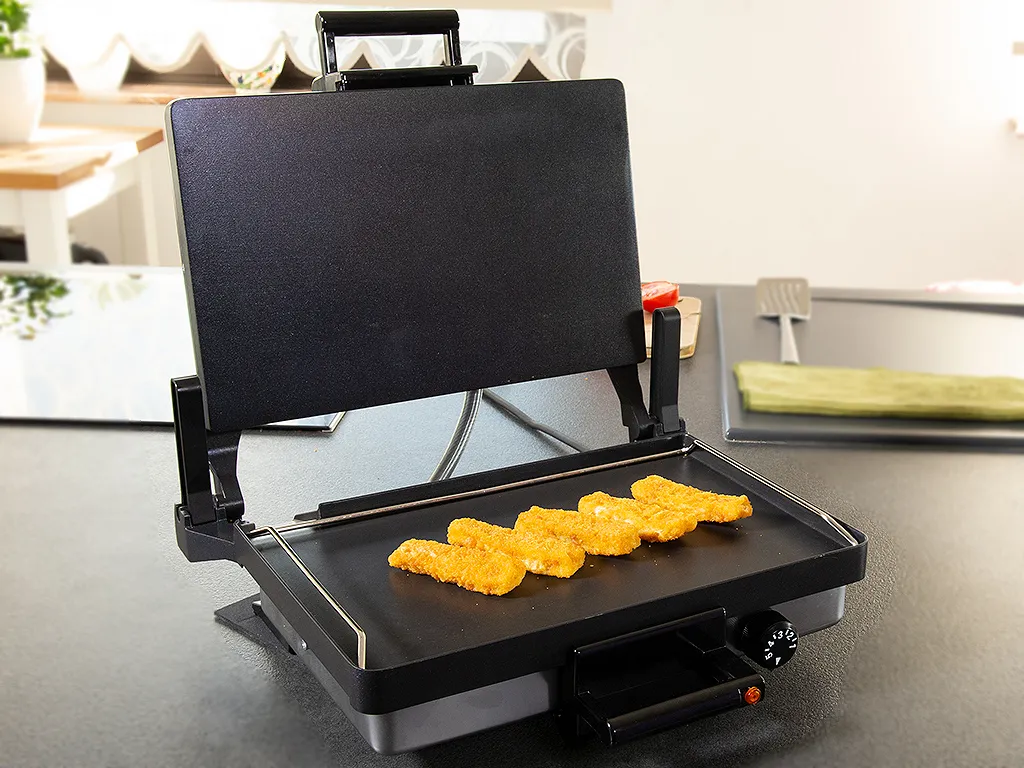 Silex 610 15004 Multigrill Jumbo Kontaktgrill, Edelstahlgehäuse, 2000 Watt, Thermostat 15 Silex 610 15004 Multigrill Jumbo Kontaktgrill, Edelstahlgehäuse, 2000 Watt, Thermostat – Bild 13