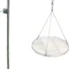 Edelstahl Grillgalgen Mit Kurbel + Seil (Höhe 180 Cm) + Ø 70 Cm Edelstahl Grillrost / Nur 10mm Lichter Stababstand 2 Edelstahl Grillgalgen Mit Kurbel + Seil (Höhe 180 Cm) + Ø 70 Cm Edelstahl Grillrost / Nur 10mm Lichter Stababstand -Tepro Verkäufe 2024 76e7b30f3becbdb7cedb54c4229255bf