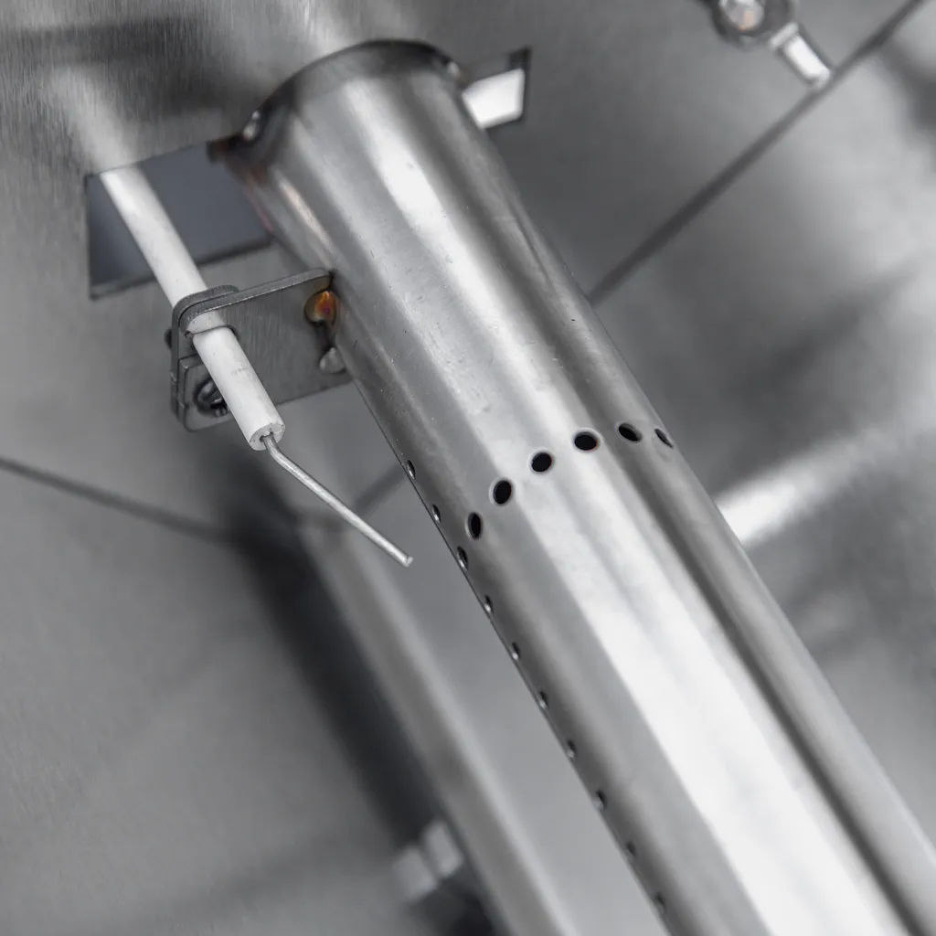 Outsunny Tischgrill Gasgrill BBQ Abnehmbar Holzkohle Camping Grill Mit Grillnetz Schlauch Klein Outdoor Tischgasgrill Picknick Edelstahl Silber 52 X 40 X 31 Cm 8 Outsunny Tischgrill Gasgrill BBQ Abnehmbar Holzkohle Camping Grill Mit Grillnetz Schlauch Klein Outdoor Tischgasgrill Picknick Edelstahl Silber 52 X 40 X 31 Cm – Bild 6