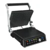 GUTFELS Kontaktgrill KG 8101 Si | Antihaftbeschichtete Grillplatten | 5 Autogrillprogramme | 2000 Watt | Silber -Tepro Verkäufe 2024 7af69c2b6a6467a1e943c43912f9a821