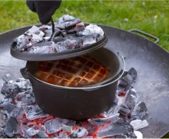El Fuego Pfannen-Schmortopf-Set Dutch Oven Set 7-teilig, Schwarz -Tepro Verkäufe 2024 7bca012ee0d4d94ebfe46e7b63260dd2