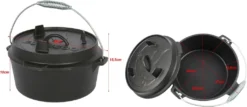 El Fuego Dutch Oven 3,5 L, Deckel 1,0 L, AY4611 16 El Fuego Dutch Oven 3,5 L, Deckel 1,0 L, AY4611 -Tepro Verkäufe 2024 7cbebf862a1651d19fb752962d2a4482