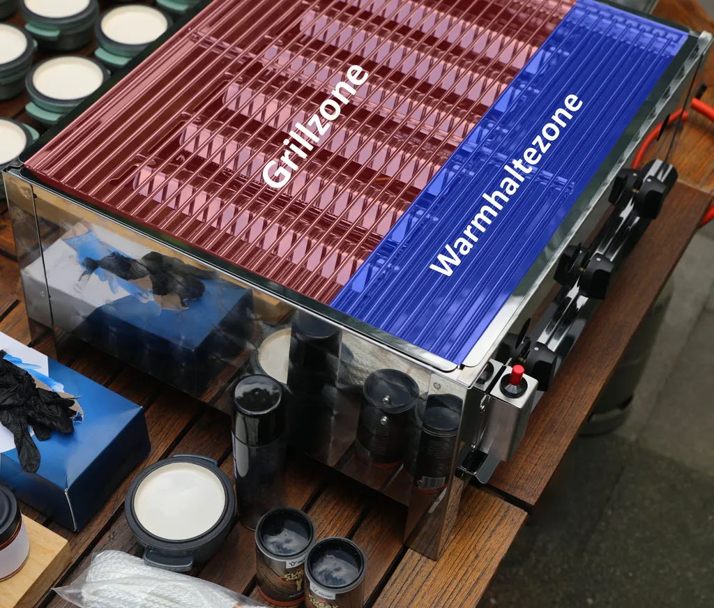 BBQ-Toro Edelstahl Gastrobräter, 3-flammig, Mit Grillrost Flammenblech Fettwanne 6 BBQ-Toro Edelstahl Gastrobräter, 3-flammig, Mit Grillrost Flammenblech Fettwanne – Bild 4