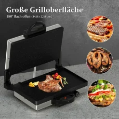 Kontaktgrill, Scheffler 2000W Optigrill, Multi Grill, Lahmacun Makinasi, Grill, Toaster, Brotmaschine, Edelstahl Tischgrill Mit Grill, Brotbackform, Kasserolle, Antihaft-Beschichtung 19 Kontaktgrill, Scheffler 2000W Optigrill, Multi Grill, Lahmacun Makinasi, Grill, Toaster, Brotmaschine, Edelstahl Tischgrill Mit Grill, Brotbackform, Kasserolle, Antihaft-Beschichtung -Tepro Verkäufe 2024 7f0d6fab56b773574b4a7bf425fd32f1