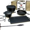 Jim Beam Pfannen-Schmortopf-Set Gusseisernes Koch-Set Dutch Oven Set 9-teilig. In Holztruhe -Tepro Verkäufe 2024 804ced0d029c425e34d8532cbe18ce07