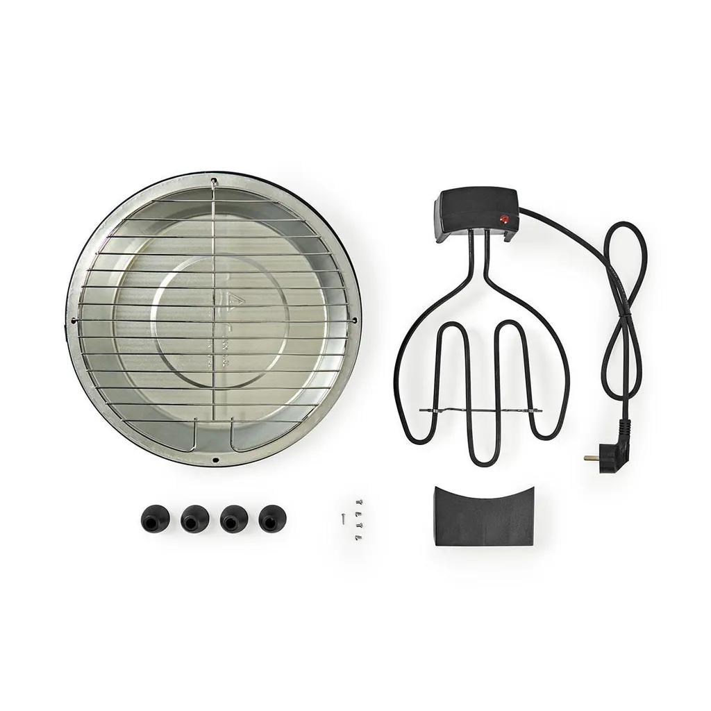 Elektrogrill Elektrischer Tischgrill Balkongrill BBQ Grill Gartengrill Rund 5 Elektrogrill Elektrischer Tischgrill Balkongrill BBQ Grill Gartengrill Rund – Bild 3