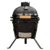 BluMill Kamado BBQ Ei - Keramikgrill 13 Zoll - Inkl. Fleischthermometer - Holzkohlegrill - Schwarz - Ø 27cm -Tepro Verkäufe 2024 81d8713f53cd6a2f6079e4287dad112e