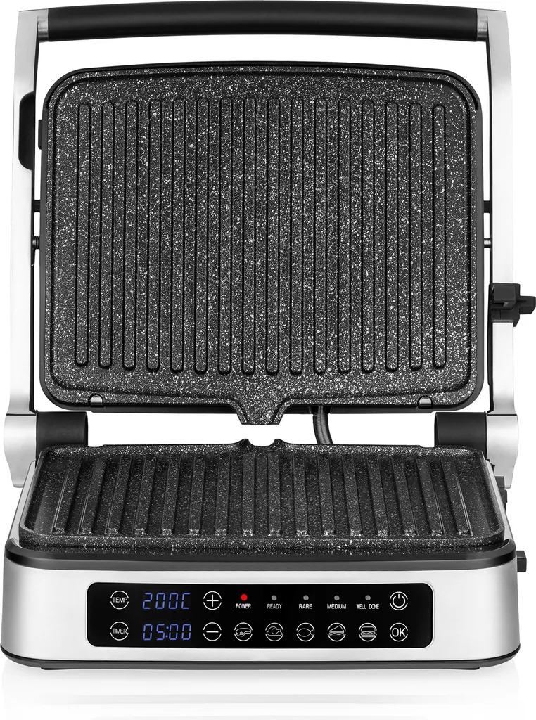 ZEEGMA Elektrischer Kontaktgrill Und Sandwichtoaster 2100W | Herausnehmbare Heizplatten, 2in1, 180 ° Klappbar, ILAG-Antihaftbeschichtung, Tropfschale, Akustische Benachrichtigungen, Timer, Die Möglichkeit Vom Waschen In Der Spülmaschine 6 ZEEGMA Elektrischer Kontaktgrill Und Sandwichtoaster 2100W | Herausnehmbare Heizplatten, 2in1, 180 ° Klappbar, ILAG-Antihaftbeschichtung, Tropfschale, Akustische Benachrichtigungen, Timer, Die Möglichkeit Vom Waschen In Der Spülmaschine – Bild 4