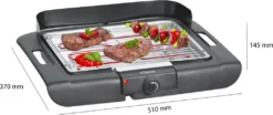 Bomann Elektrogrill / Tischgrill BQ 2243 CB Grillfläche 36x25cm -Tepro Verkäufe 2024 83d40bc00e9e31080044130ca5a618eb