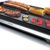 Arendo Tischgrill Elektrisch – XXL Elektrogrill Party Grill - Abnehmbare Platte - Fettauffangschale – Für BBQ, Steaks, Würstchen, Fisch, Gemüse Etc. – Indoor Und Outdoor - BPA-frei -Tepro Verkäufe 2024 85b3a7021a38b88b82ef4e8671eb0b40