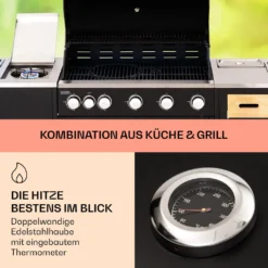 Klarstein Gasgrill Für Camping Balkon Garten, Grill Mit 6 Brenner, 20400W Edelstahl-Gasgrill, Outdoor Gasgrill Mit Seitenbrenner, Gas Grill Kombigrill Für Propan/Butan, Gasgrills Mit Grillabdeckung 12 Klarstein Gasgrill Für Camping Balkon Garten, Grill Mit 6 Brenner, 20400W Edelstahl-Gasgrill, Outdoor Gasgrill Mit Seitenbrenner, Gas Grill Kombigrill Für Propan/Butan, Gasgrills Mit Grillabdeckung -Tepro Verkäufe 2024 86b94cc88298c9de71bdb87a20df8cd0