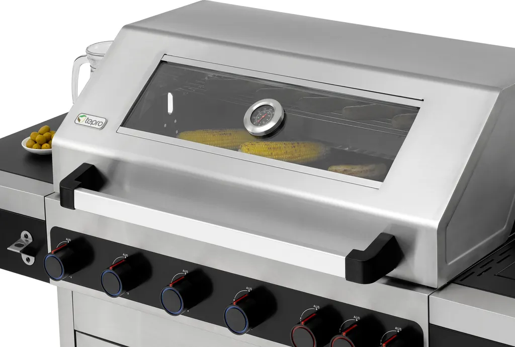 Tepro Edelstahl Gasgrill Keansburg 6 Special Edition, 6-Brenner Inkl. Powerzone Plus Infrarot-Backburner Plus Infrarotseitenbrenner 15 Tepro Edelstahl Gasgrill Keansburg 6 Special Edition, 6-Brenner Inkl. Powerzone Plus Infrarot-Backburner Plus Infrarotseitenbrenner – Bild 13