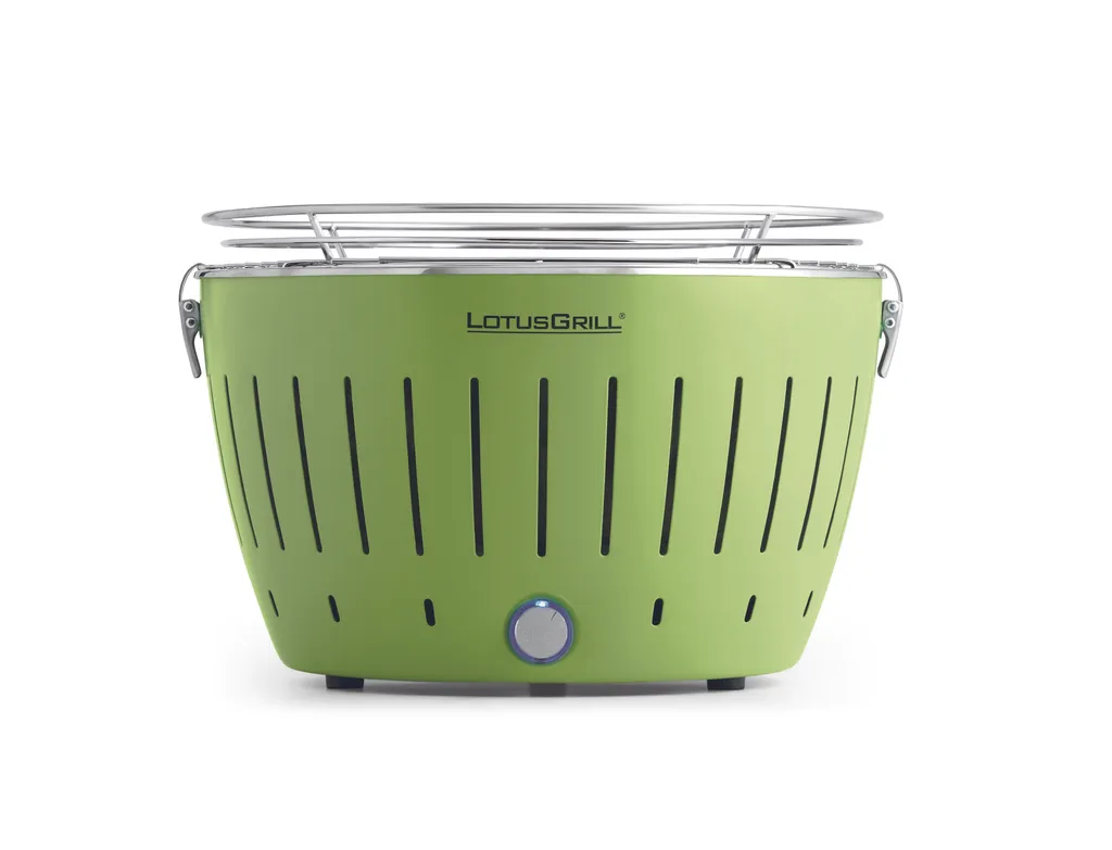 LotusGril Classic Limettengrün G340 Holzkohlegrill Tischgrill Raucharm USB-Anschluß 3 LotusGril Classic Limettengrün G340 Holzkohlegrill Tischgrill Raucharm USB-Anschluß