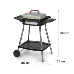Klarstein Gatsby Elektrogrill Standgrill Tischgrill , Leistung: 2000 W , EasyGrill Concept , Grillfläche: 40 X 36 Cm / Aluminiumdruckguss / Antihaft / Grillhaube , Zwei Seitentische , Ablage Im Standfuß , Stufenloses Thermostat , Fettauffangschale , Beige / Schwarz 19 Klarstein Gatsby Elektrogrill Standgrill Tischgrill , Leistung: 2000 W , EasyGrill Concept , Grillfläche: 40 X 36 Cm / Aluminiumdruckguss / Antihaft / Grillhaube , Zwei Seitentische , Ablage Im Standfuß , Stufenloses Thermostat , Fettauffangschale , Beige / Schwarz -Tepro Verkäufe 2024 898f7752c66602ecc8084ea7c48eaf13