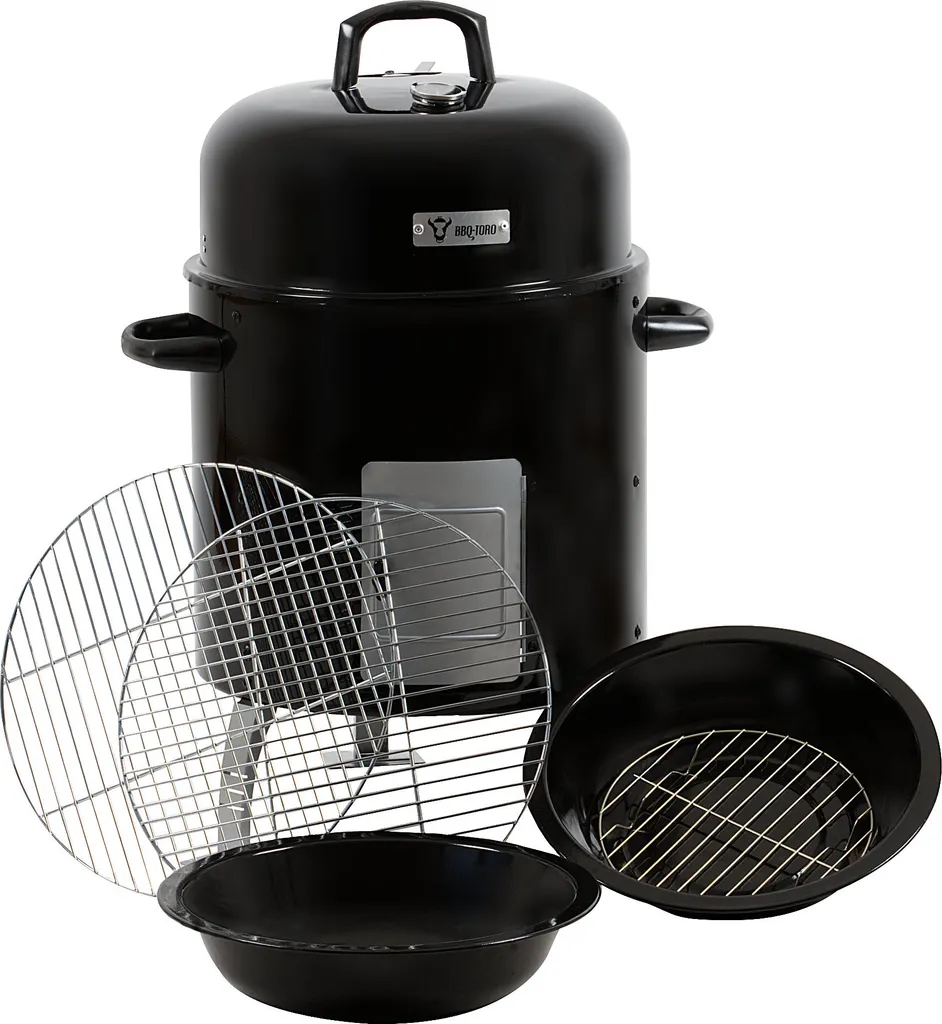 BBQ-Toro Räuchertonne Beech Ø 43,5 Cm | Räucherofen BBQ Smoker Holzkohlegrill 3 BBQ-Toro Räuchertonne Beech Ø 43,5 Cm | Räucherofen BBQ Smoker Holzkohlegrill