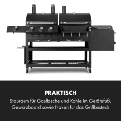 Klarstein Gasgrill Mit Smoker, Gasgrill Mit 4 Brenner, 13,5kW Edelstahl-Gasgrill, BBQ Gasgrill Für Balkon & Garten, Grill Für Gas & Kohle, Gasgrills Mit 4 Brenner & Thermometer 19 Klarstein Gasgrill Mit Smoker, Gasgrill Mit 4 Brenner, 13,5kW Edelstahl-Gasgrill, BBQ Gasgrill Für Balkon & Garten, Grill Für Gas & Kohle, Gasgrills Mit 4 Brenner & Thermometer -Tepro Verkäufe 2024 8ac6bb29fa8d1c4a10ba61a587bd54af