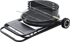 Grillwagen Ø52x85,5cm Klappgrill Rundgrill Holzkohlegrill Standgrill Kohlegrill Gartengrill BBQ -Tepro Verkäufe 2024 8c7fcc354573609ba87880064e68f033