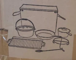 El Fuego Pfannen-Schmortopf-Set Dutch Oven Set 7-teilig, Schwarz -Tepro Verkäufe 2024 8f6413ecc5a38f29548ec4783d286ef8