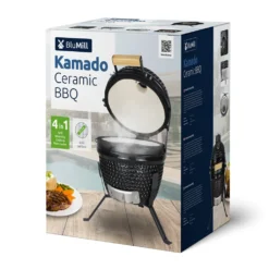 BluMill Kamado BBQ Ei - Keramikgrill 13 Zoll - Inkl. Fleischthermometer - Holzkohlegrill - Schwarz - Ø 27cm 21 BluMill Kamado BBQ Ei - Keramikgrill 13 Zoll - Inkl. Fleischthermometer - Holzkohlegrill - Schwarz - Ø 27cm -Tepro Verkäufe 2024 8f87c7907ac79576ee6f431fd031253b