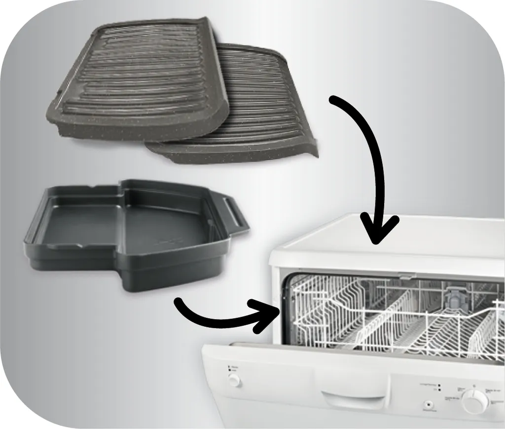 Tefal OptiGrill GC7058 Schwarz 6 Tefal OptiGrill GC7058 Schwarz – Bild 4