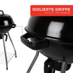 BBQ Collection Holzkohlegrill, Kugelgrill Rundgrill Ø 45 X 83 Cm Mit Deckel, Stabiler Standgrill Auf Rädern Mit Abnehmbarem Aschekasten & Ablagegitter, Schwarz 31 BBQ Collection Holzkohlegrill, Kugelgrill Rundgrill Ø 45 X 83 Cm Mit Deckel, Stabiler Standgrill Auf Rädern Mit Abnehmbarem Aschekasten & Ablagegitter, Schwarz -Tepro Verkäufe 2024 9213c5214694a07d0592252d5b4b8bbc