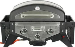 El Fuego Tischgasgrill Smoker "Medison" Silber Gasgrill/Grill/Steak/BBQ -Tepro Verkäufe 2024 92275ed47b4ca31c1f6e64bb736b0b81