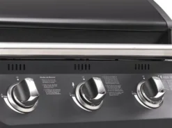 El Fuego Gasgrill / Grillwagen Columbus 3 Brenner +1 Grill 56x41cm -Tepro Verkäufe 2024 922ada0ebd4108ee89c3a482e3449741